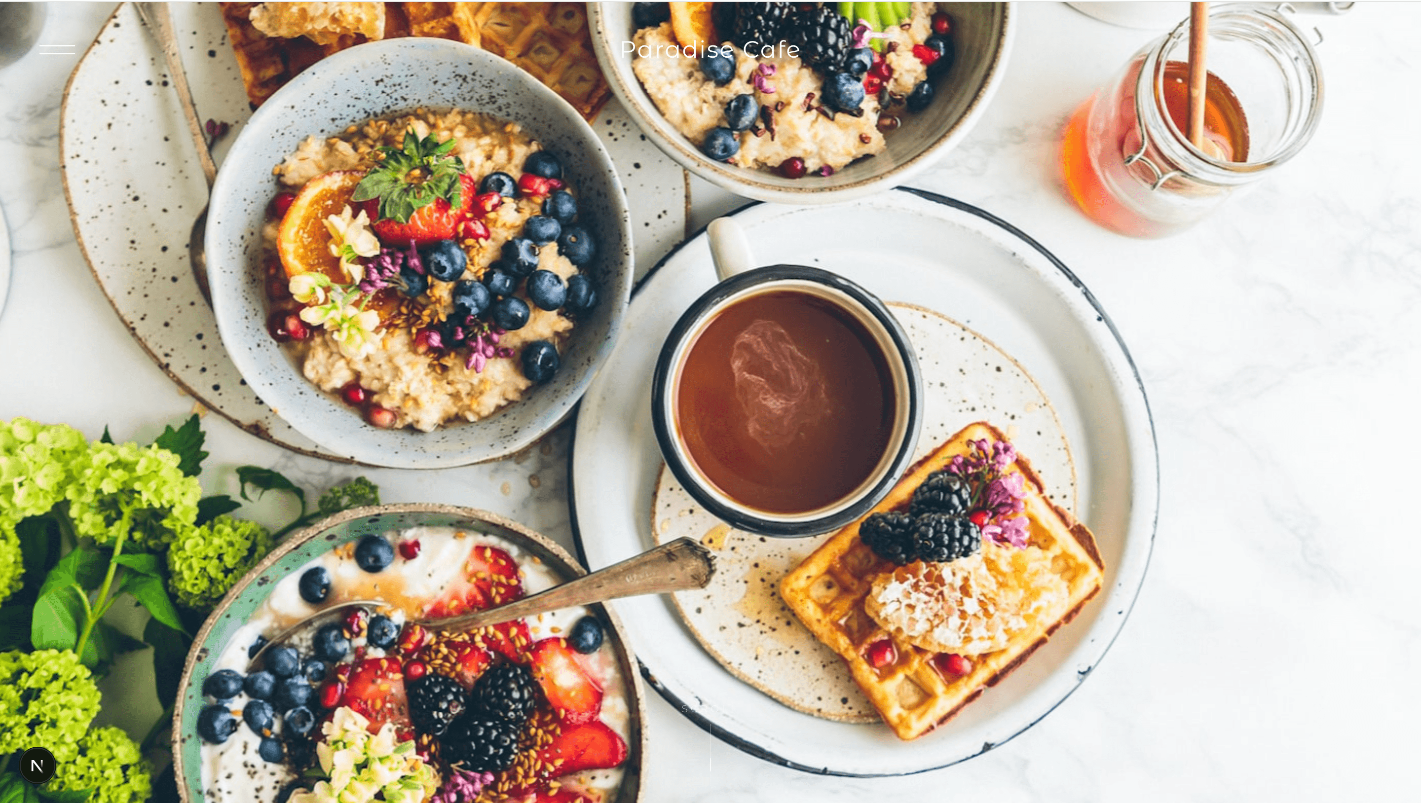 Natural テンプレート - デモプレビュー